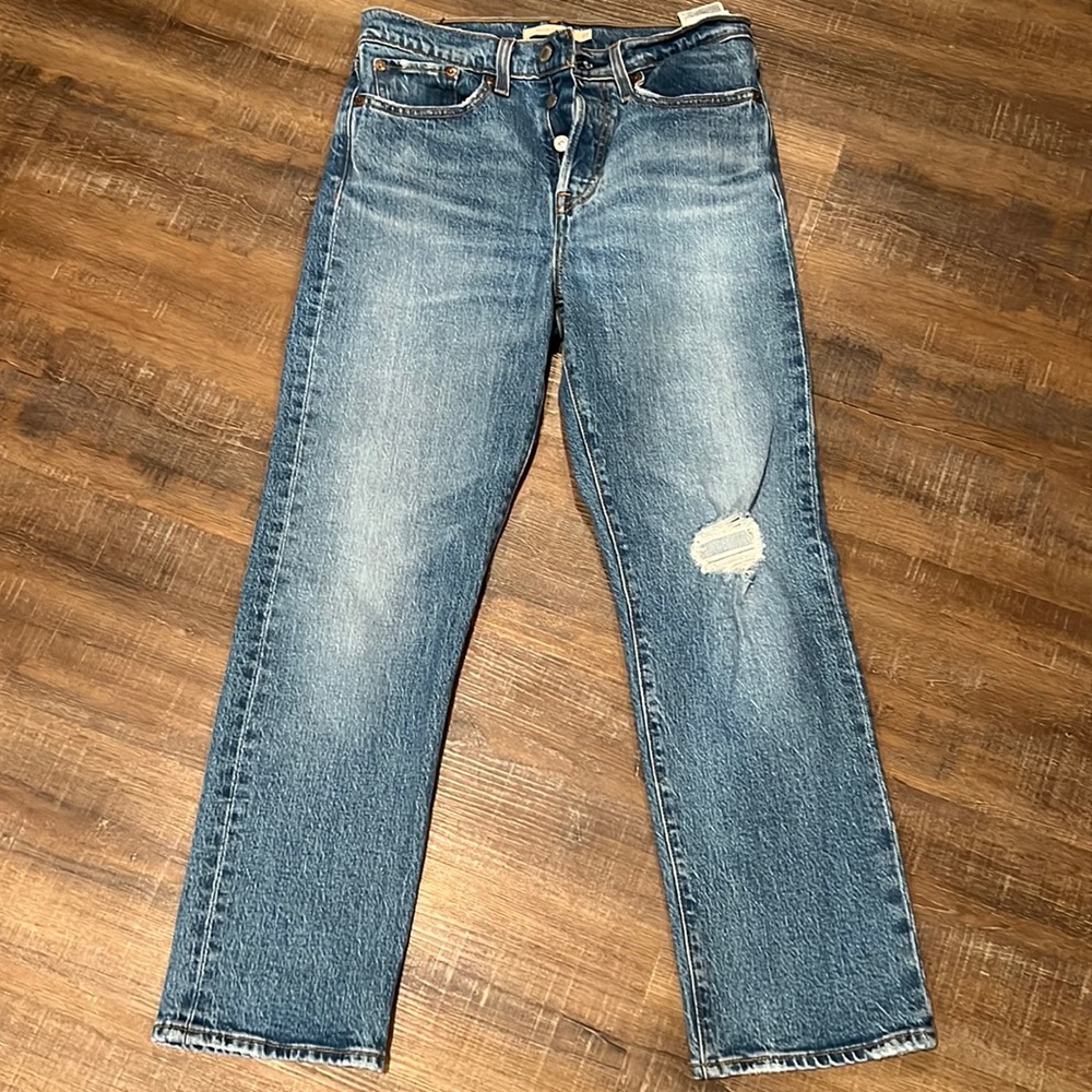 Levi’s wedgie straight jeans